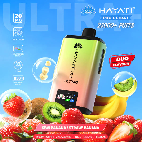 Hayati Pro Ultra Plus 25k Prefilled Pod Kit By Hayati