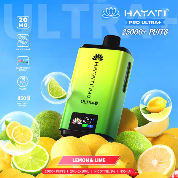 Hayati Pro Ultra Plus 25k Prefilled Pod Kit By Hayati
