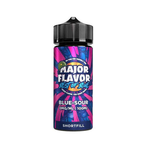 Best Of Blue - Blue Sour By Major Flavour 100ml Shortfill for your vape at Red Hot Vaping