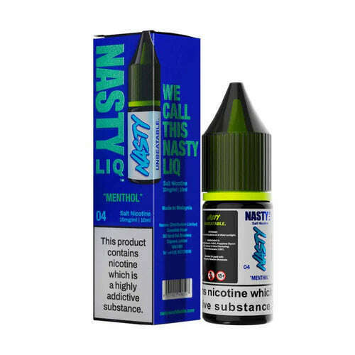Menthol By Nasty Liq 10ml for your vape at Red Hot Vaping