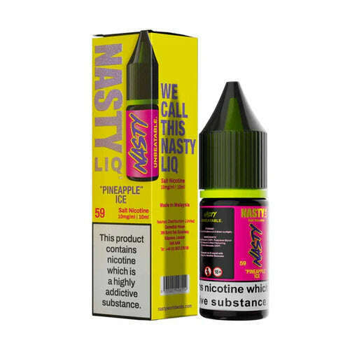 Pineapple Ice By Nasty Liq 10ml for your vape at Red Hot Vaping