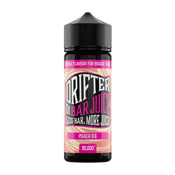 Peach Ice 50/50 By Drifter Bar Juice 100ml Shortfill for your vape at Red Hot Vaping