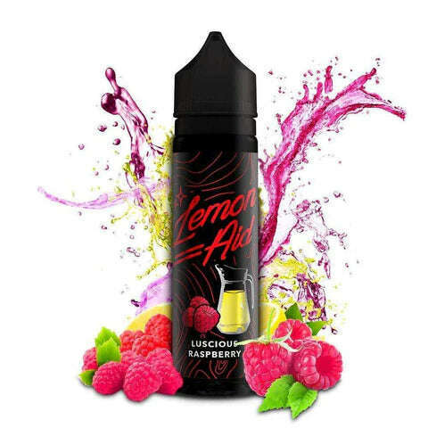 Luscious Raspberry By Lemon Aid 50ml Shortfill for your vape at Red Hot Vaping