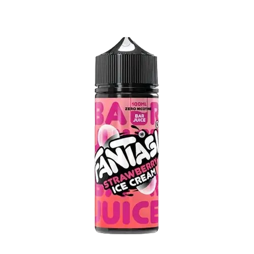 Strawberry Ice Cream 50/50 By Fantasi 100ml  Shortfill