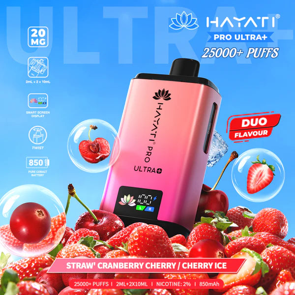 Hayati Pro Ultra Plus 25k Prefilled Pod Kit By Hayati