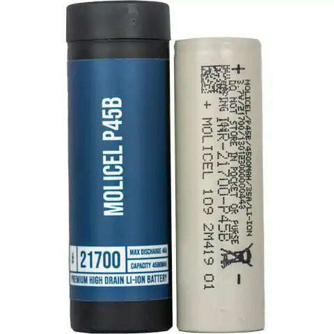 P45B 21700 Battery By Molicel for your vape at Red Hot Vaping