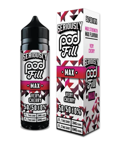 Very Cherry By Seriously Pod fill Max 40ml Shortfill