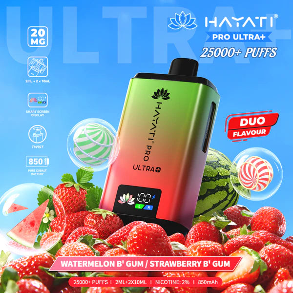 Hayati Pro Ultra Plus 25k Prefilled Pod Kit By Hayati