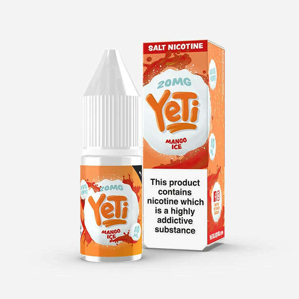 Mango Ice By Yeti Salt (D) for your vape at Red Hot Vaping