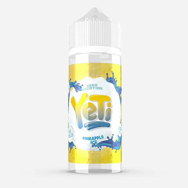 Pineapple Ice By Yeti 100ml Shortfill for your vape at Red Hot Vaping