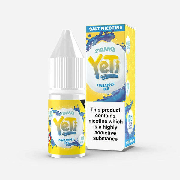 Pineapple Ice By Yeti Salt (D) for your vape at Red Hot Vaping