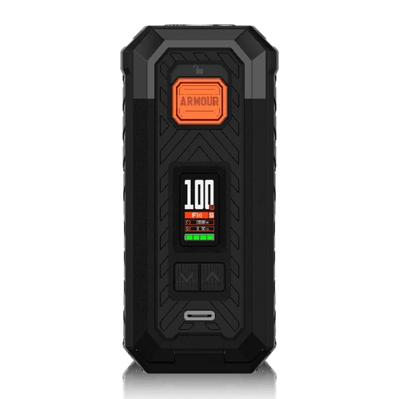 Armour S Vape Mod By Vaporesso in Black, for your vape at Red Hot Vaping