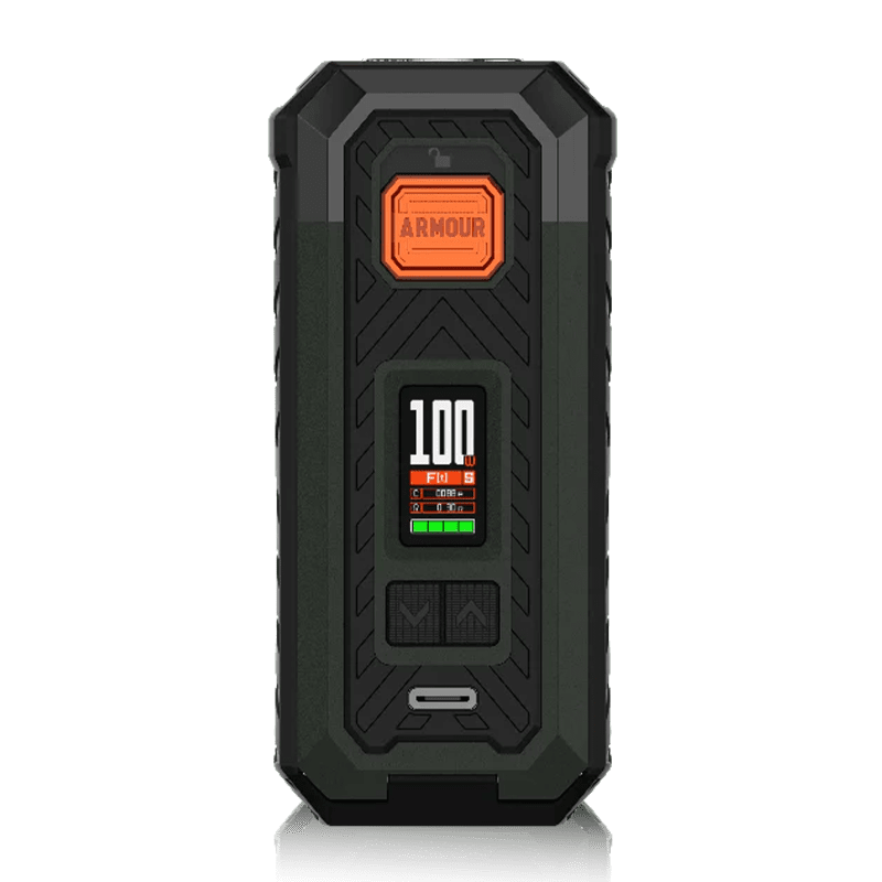 Armour S Vape Mod By Vaporesso in Green, for your vape at Red Hot Vaping