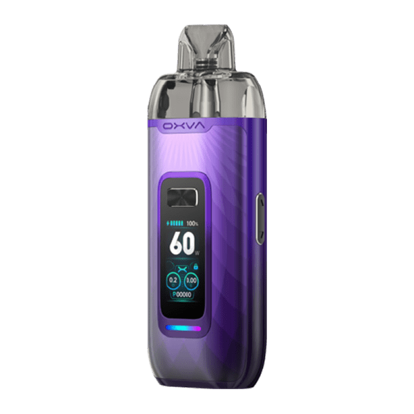 Vprime DTL Pod Kit By Oxva in Aurora Purple, for your vape at Red Hot Vaping