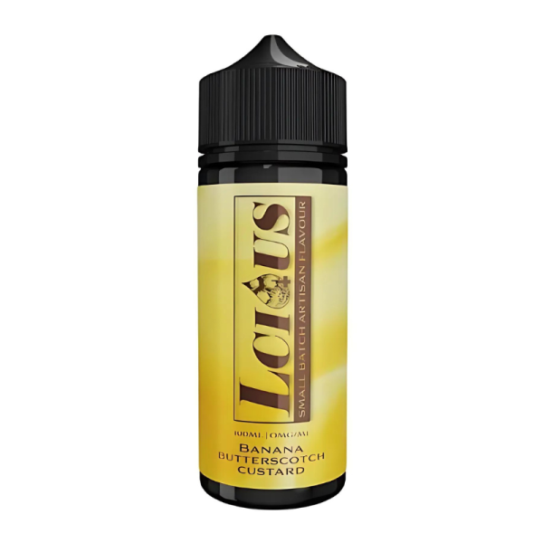 Banana Butterscotch Custard By Lcious 100ml Shortfill