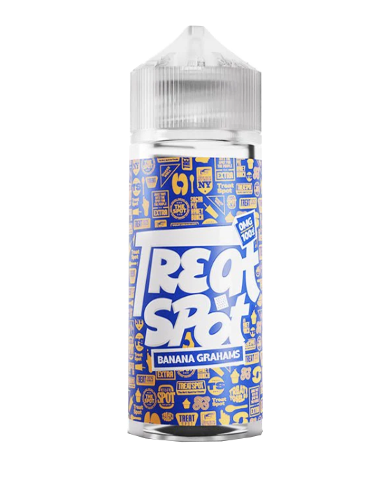 Banana Grahams 50/50 By Treat Spot 100ml Shortfill
