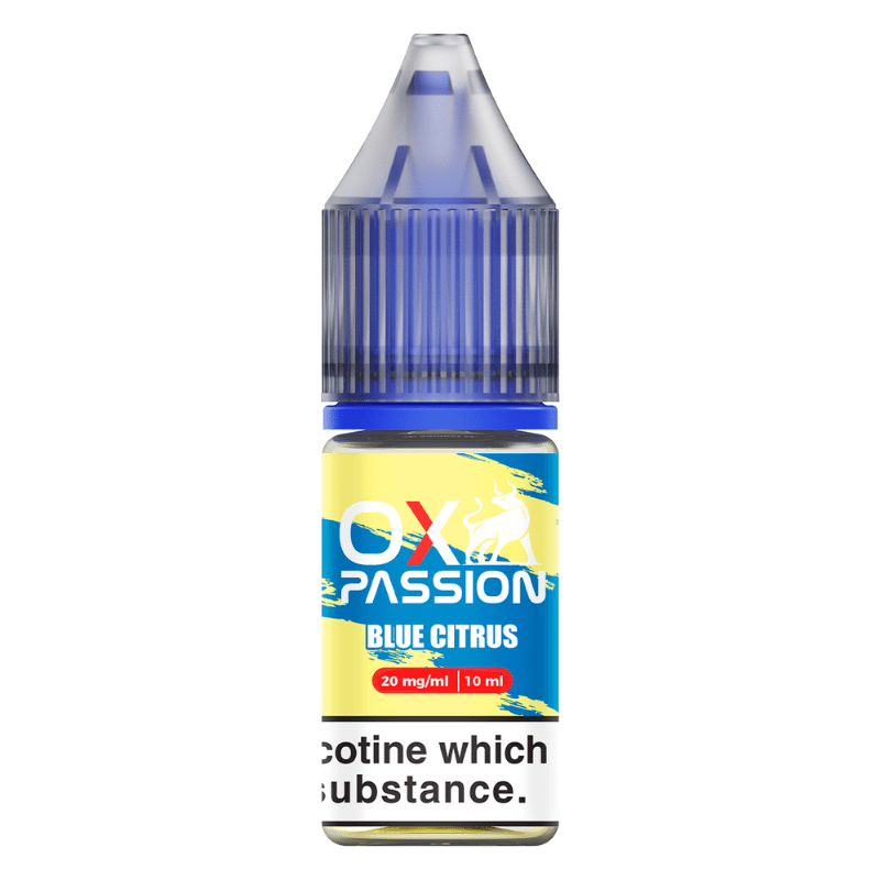 Blue Citrus By Ox Passion Salt 10ml for your vape at Red Hot Vaping