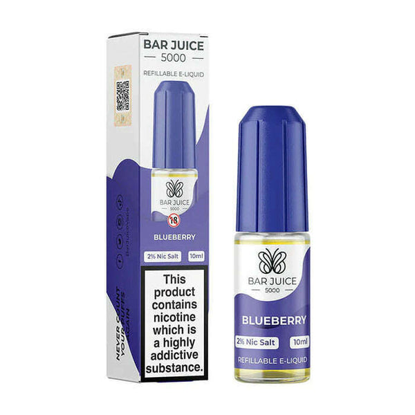 Blueberry By Bar Juice 5000 10ml for your vape at Red Hot Vaping