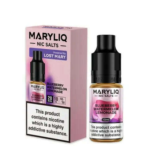 Blueberry Watermelon Lemonade By Maryliq The Official Lost Mary Nic Salts 10ml for your vape at Red Hot Vaping