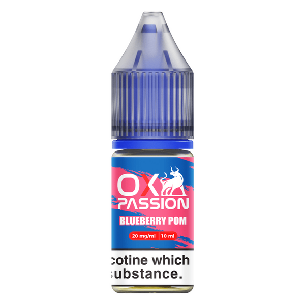 Blueberry Pom By Ox Passion Salt 10ml for your vape at Red Hot Vaping