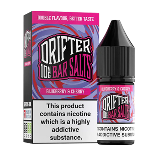 Blueberry & Cherry By Drifter Nic Salt 10ml