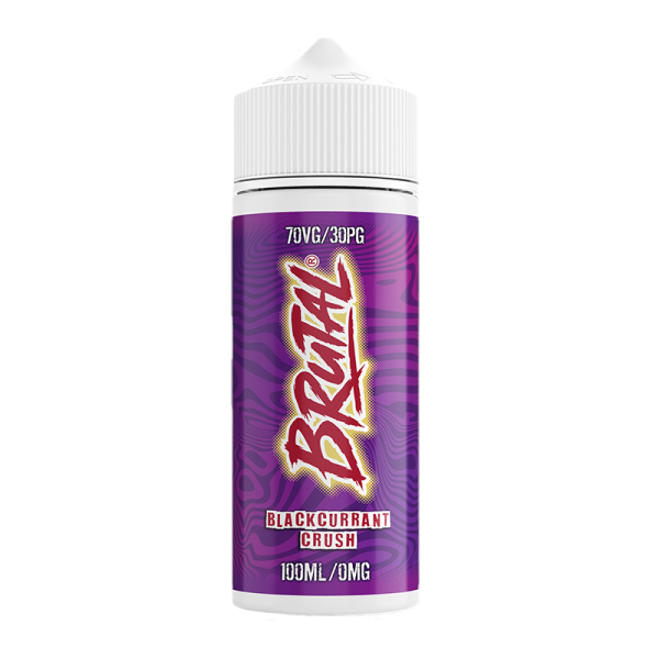 Blackcurrant Crush By Brutal Drinks 100ml Shortfill