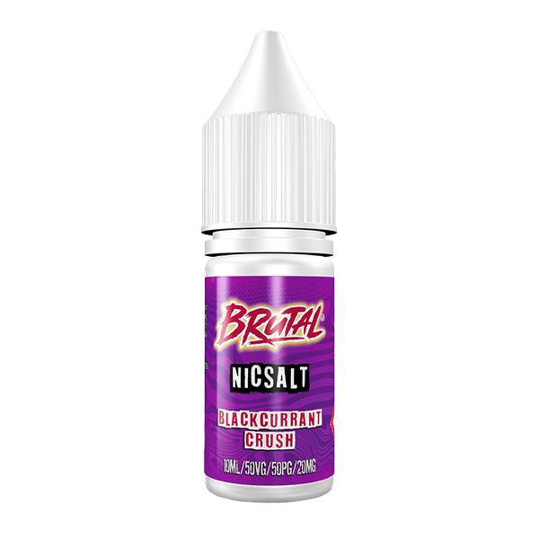 Blackcurrant Crush By Brutal Drinks Nic Salt 10ml for your vape at Red Hot Vaping