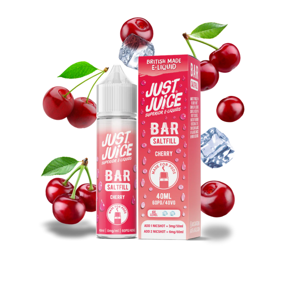 Cherry By Just Juice Bar Saltfill 40ml Shortfill