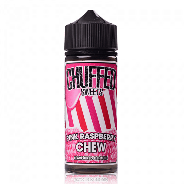 Pink Raspberry Chew By Chuffed Sweets 100ml Shortfill for your vape at Red Hot Vaping