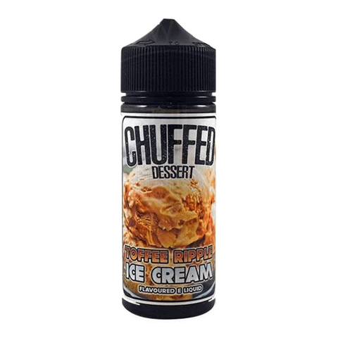 Toffee Ripple Ice Cream By Chuffed Dessert 100ml Shortfill