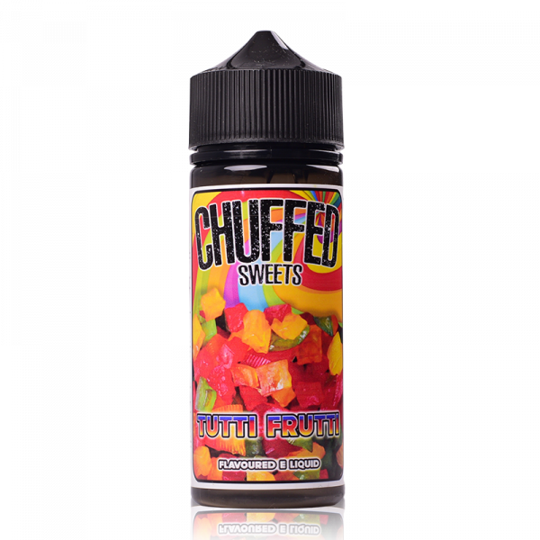 Tutti Fruitti By Chuffed Sweets 100ml Shortfill for your vape at Red Hot Vaping