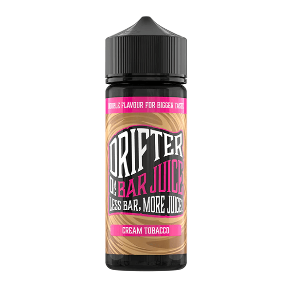 Cream Tobacco 50/50 By Drifter Bar Juice 100ml Shortfill for your vape at Red Hot Vaping