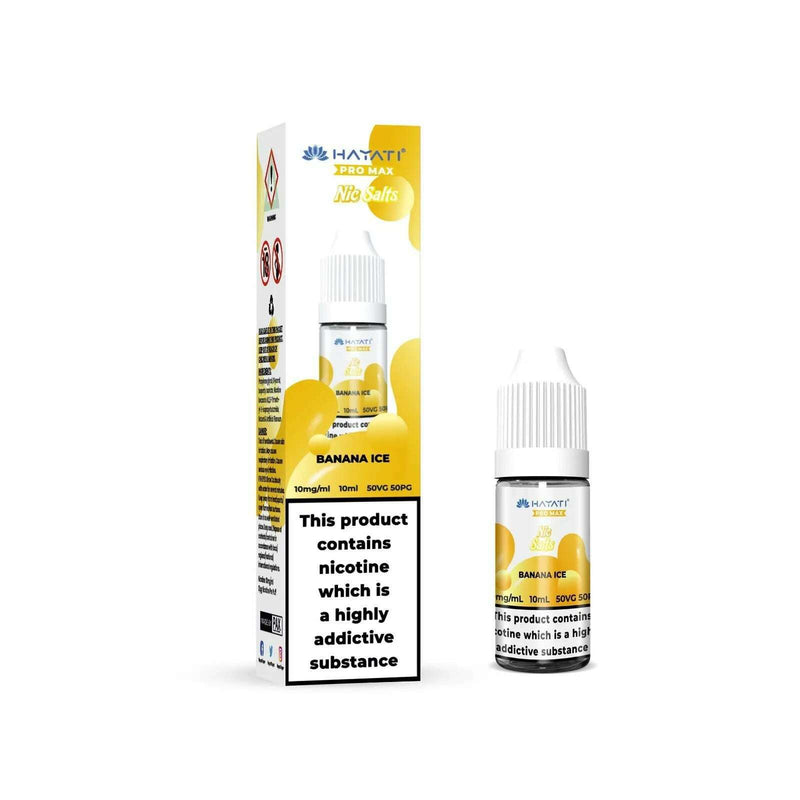 Banana Ice By Hayati Pro Max Nic Salt 10ml for your vape at Red Hot Vaping