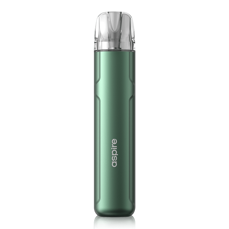 Cyber S Pod Kit By Aspire in Hunter Green, for your vape at Red Hot Vaping