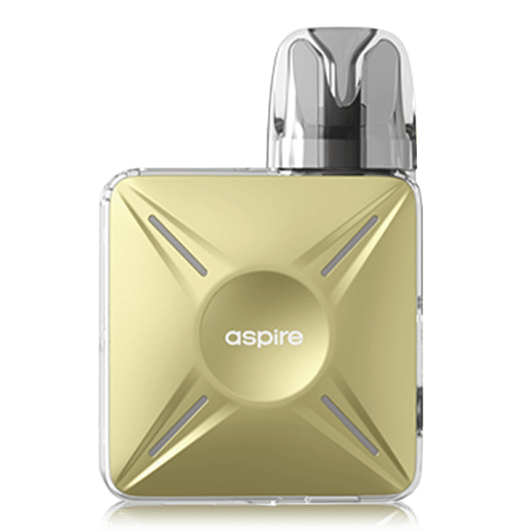 Cyber X Pod Kit By Aspire in Flax Yellow, for your vape at Red Hot Vaping