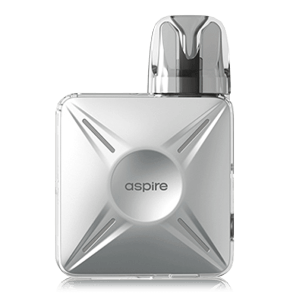 Cyber X Pod Kit By Aspire in Pearl Silver, for your vape at Red Hot Vaping