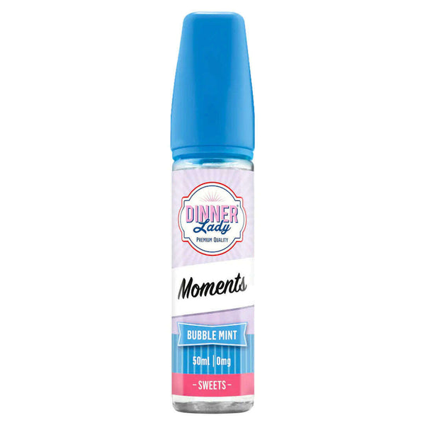 Bubble Mint By Dinner Lady Moments 50ml Shortfill for your vape at Red Hot Vaping