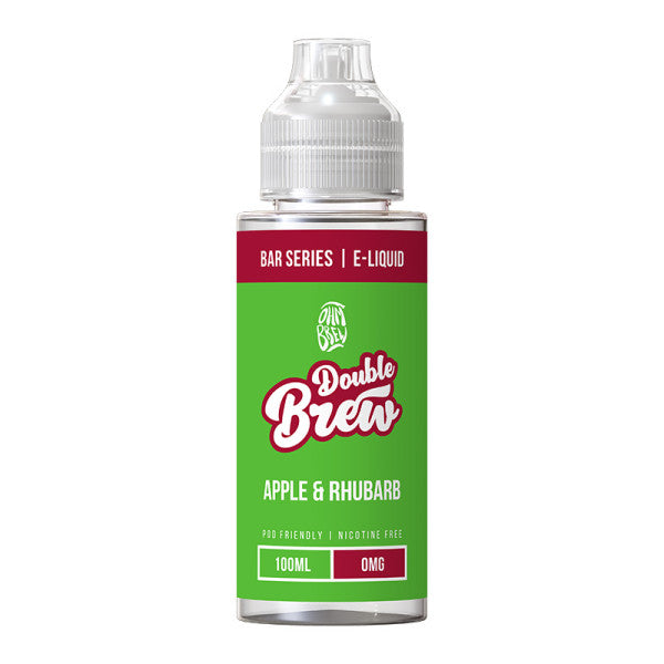 Apple Rhubarb 50/50 By Double Brew XL 100ml Shortfill
