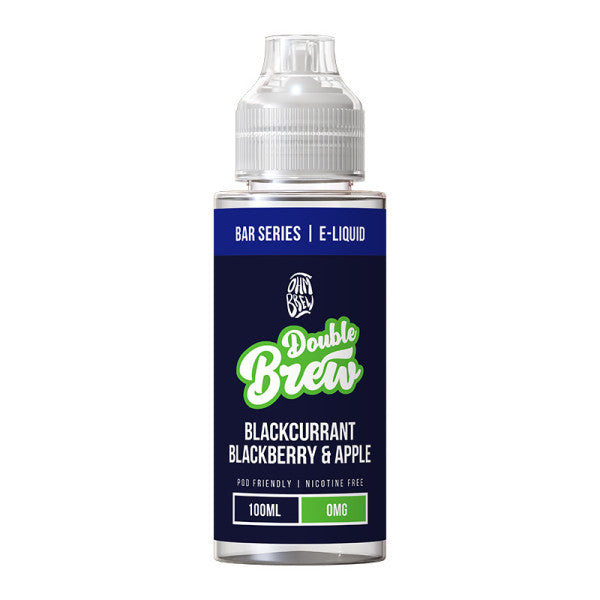 Blackcurrant Blackberry Apple 50/50 By Double Brew XL 100ml Shortfill
