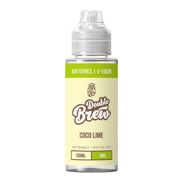 Coco Lime 50/50 By Double Brew XL 100ml Shortfill
