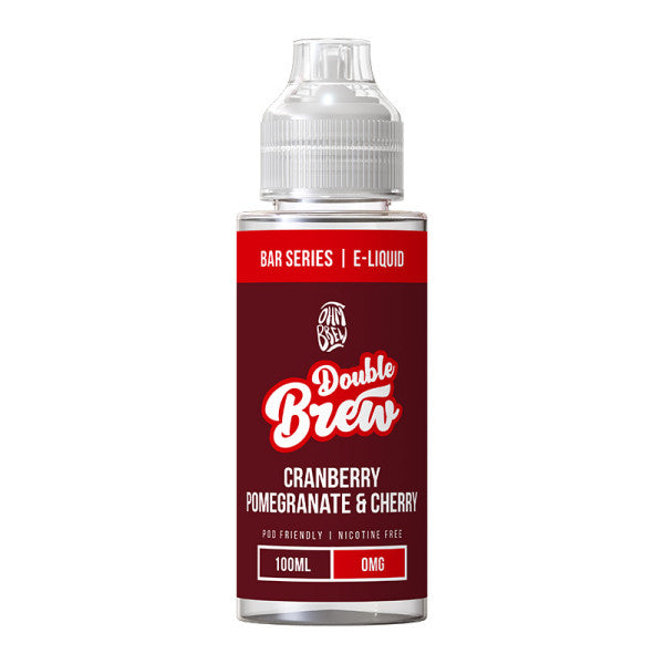 Cranberry Pomegranate Cherry 50/50 By Double Brew XL 100ml Shortfill