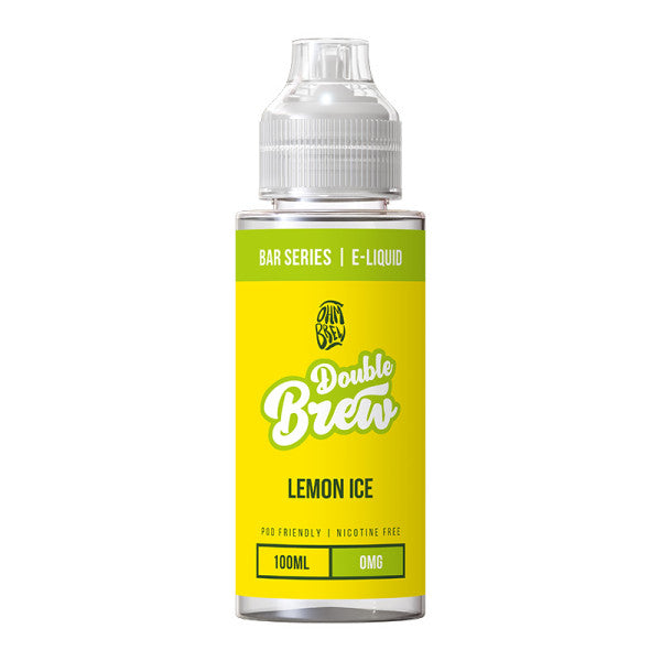Lemon Ice 50/50 By Double Brew XL 100ml Shortfill