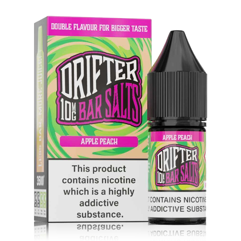 Apple Peach By Drifter Nic Salt 10ml for your vape at Red Hot Vaping