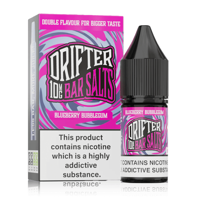 Blueberry Bubblegum By Drifter Nic Salt 10ml for your vape at Red Hot Vaping