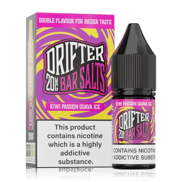 Kiwi Passion Guava Ice By Drifter Nic Salt 10ml for your vape at Red Hot Vaping