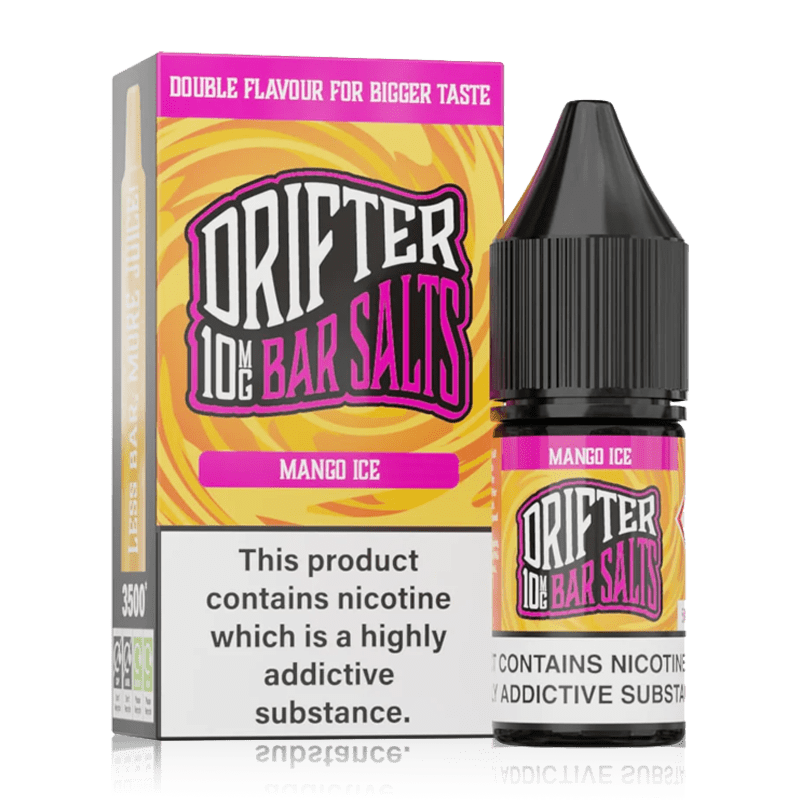 Mango Ice By Drifter Nic Salt 10ml for your vape at Red Hot Vaping