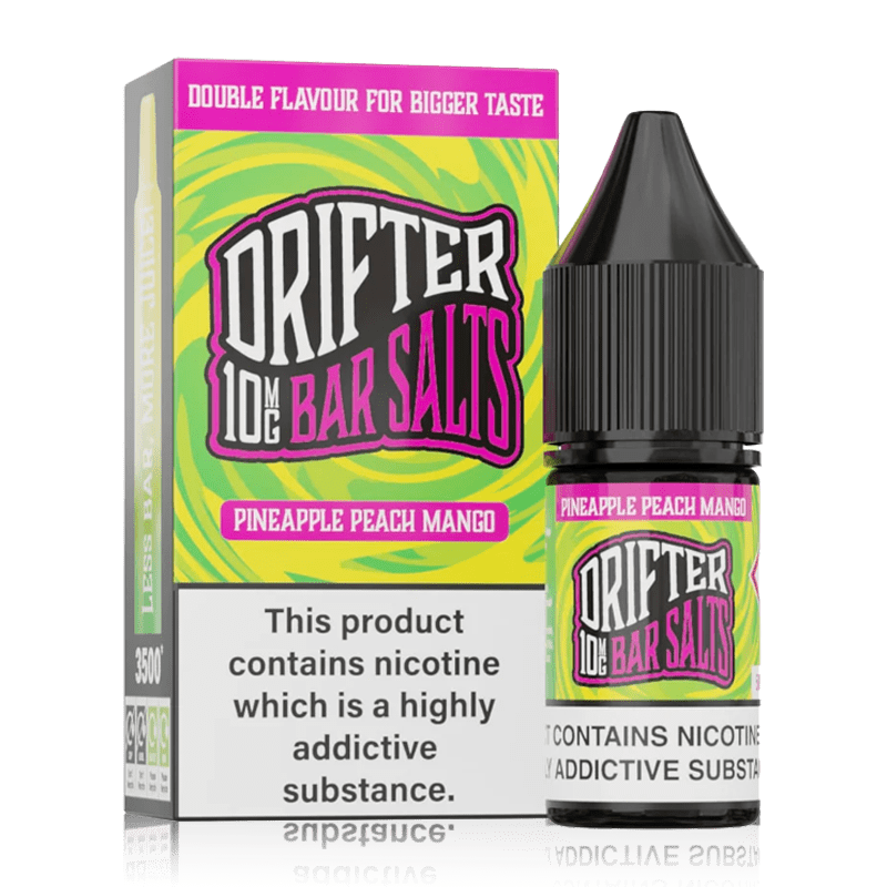 Pineapple Peach Mango By Drifter Nic Salt 10ml for your vape at Red Hot Vaping