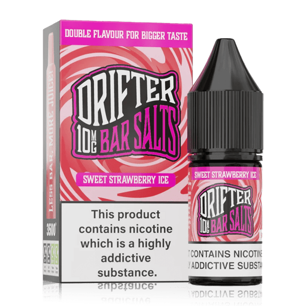 Sweet Strawberry Ice By Drifter Nic Salt 10ml for your vape at Red Hot Vaping