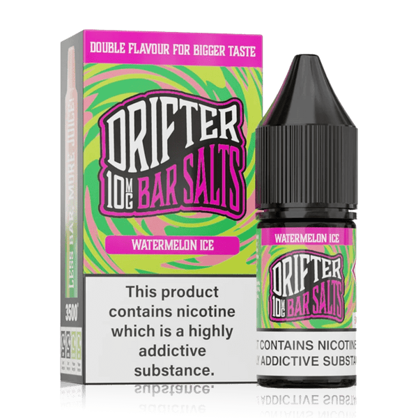 Watermelon Ice By Drifter Nic Salt 10ml for your vape at Red Hot Vaping