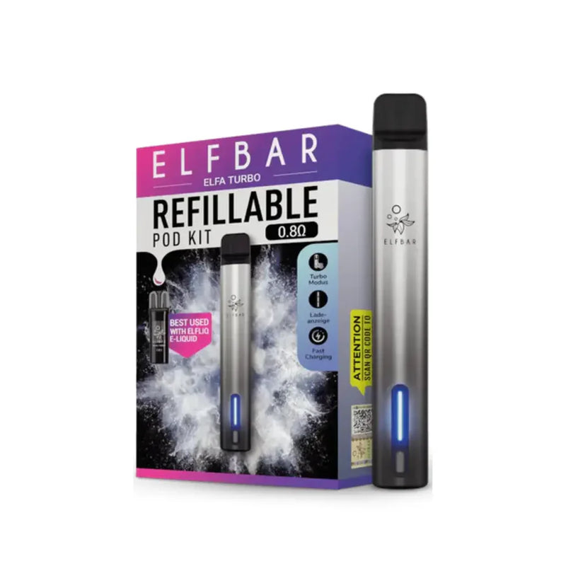 ELFA Turbo Refillable Pod Vape Kit By ElfBar